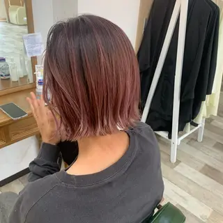 ミディアム K NATSUMIのヘアスタイル