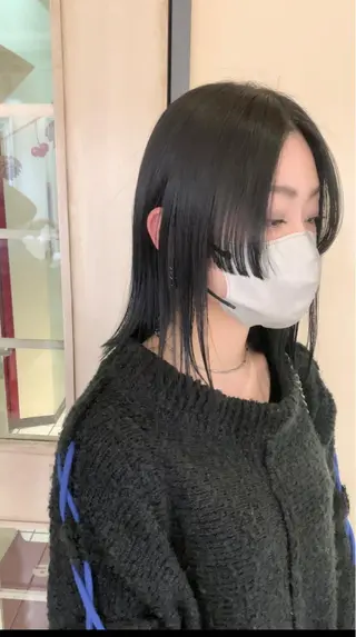 セミロング カラー パーマ ヘアアレンジ メンズ キッズ ネイル マツエク・マツパ アイブロウ 🦕ウルフカット 🦕ａｋｉｈｏのヘアスタイル