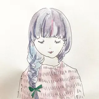 ロング 佐藤 美咲のヘアスタイル