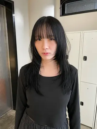 ロング Ruka/カット カラーモデル募集のヘアスタイル