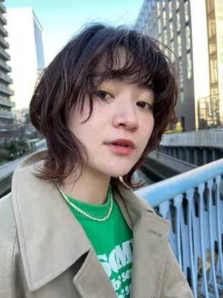 ショート カラー 斉藤 瑞恵のヘアスタイル