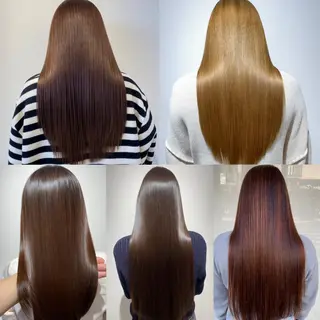 ロング パーマ 白髪染め特化美容師 /寺内紳悟のヘアスタイル