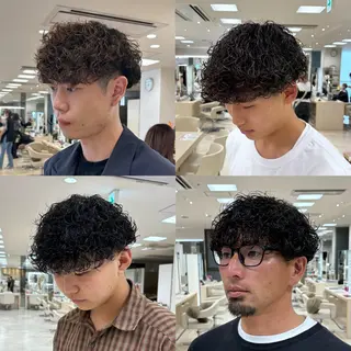 パーマ メンズ 湘南/メンズパーマ/ 支持率No.1ユチカのヘアスタイル
