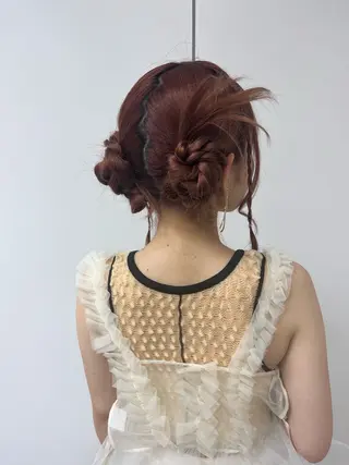 ヘアアレンジ niko RINKAのヘアスタイル