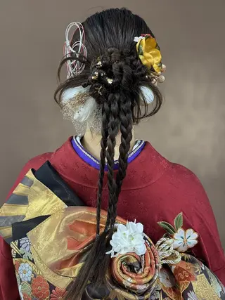 ヘアアレンジ ルシードスタイル REVEのヘアスタイル