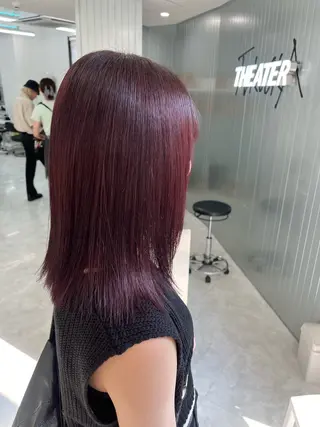 カラー ユイ☆ハイトーン ☆ブリーチデザインのヘアスタイル