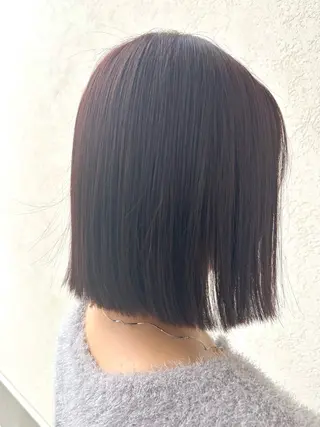 ミディアム カラー SOL _桐山渚のヘアスタイル