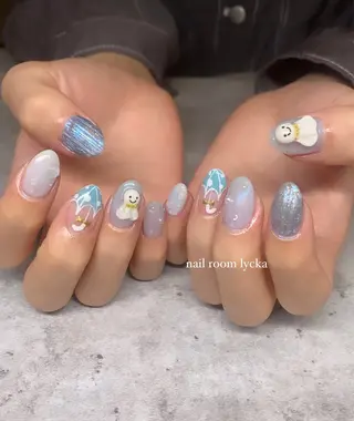 ネイル ﾈｲﾙﾙｰﾑﾘｯｶ 𝐦𝐚𝐲𝐮のネイルデザイン