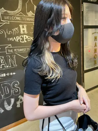 セミロング カラー メンズヘア/レイヤー /ボブ山内春輝のヘアスタイル