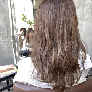 セミロング カラー ヘアアレンジ tane.所属・【ダメージレス施術】 【透明感】北村 拓也のヘアスタイル