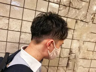 ショート メンズ HIRO  GINZA   PREMIUMBARBER パレスホテル東京店所属・行平 成穂のヘアスタイル