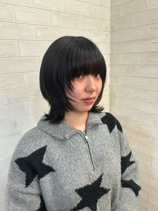 ミディアム LUAU karin  神戸のヘアスタイル