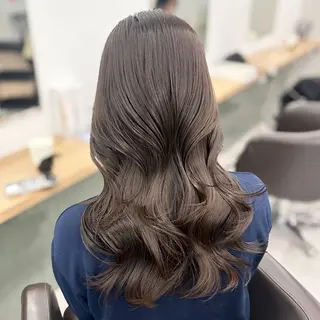 セミロング カラー ブリーチなし/レイヤ ー特化🌈Tommyのヘアスタイル