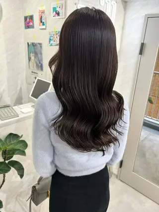 ロング カラー 髪質改善will hairdesignのヘアスタイル