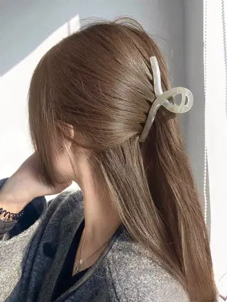 セミロング カラー 鈴木 一貴のヘアスタイル