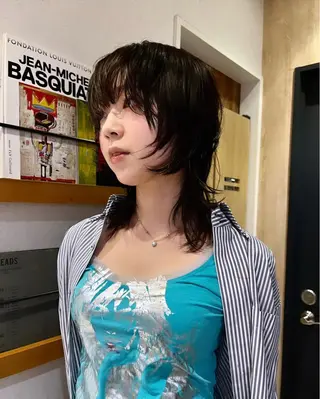 ミディアム 産休中です 艶カラー♡オカのヘアスタイル