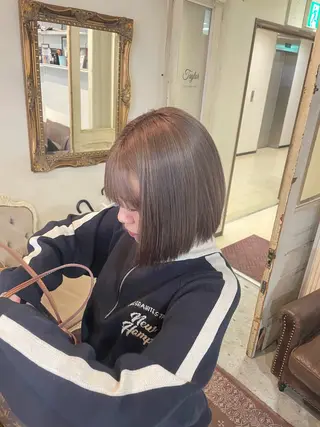 ショート カラー ヘアアレンジ ⛄️カトウ ケイゴ⛄️のヘアスタイル