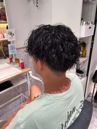 メンズ 暖色カラー/ パリジェンヌ💟みくのヘアスタイル