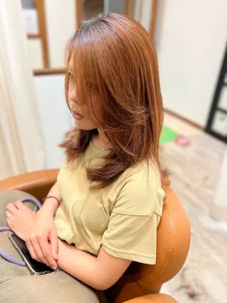 セミロング リムヘアサロン所属・小澤 美帆のヘアスタイル