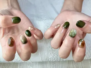ネイル nail  salon pista所属・K. Michiのネイルデザイン