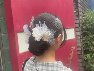 セミロング ヘアセット/艶カラー ♡Ayaka♡のヘアスタイル