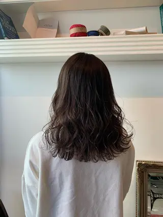 セミロング カラー ハイトーン/レイヤー 💜Akaneのヘアスタイル