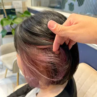 ショート カラー 吉田 新平のヘアスタイル