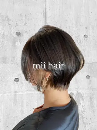 ショート カラー Miku❇️ フェイスレイヤーのヘアスタイル