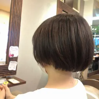 ショート 山崎 絵莉香のヘアスタイル