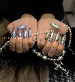 ネイル if Hair＆Nail Salon所属・IKA /海外ネイル /個性派/ワンホンのネイルデザイン