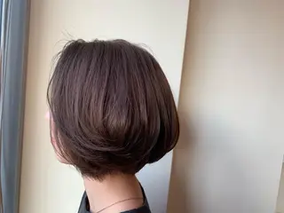 ショート カラー ボブウルフ／ボブ Satsuki【名駅のヘアスタイル