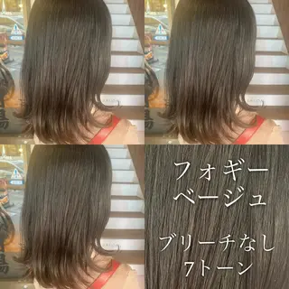 ミディアム カラー パーマ ヘアアレンジ メンズ キッズ 【暗め透明感カラー】 【インナー】小島良太のヘアスタイル