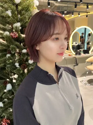 ショート ひな🫧ボブ ×艶髪🫧のヘアスタイル