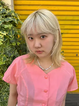 ミディアム カラー 吉祥寺/パーマ/ カラー/Abeのヘアスタイル