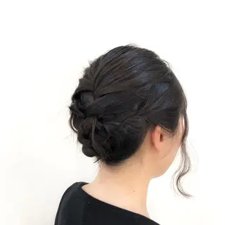 ミディアム ヘアアレンジ これた🧸ヘアメ職人 ♡髪質改善♡カラーのヘアスタイル