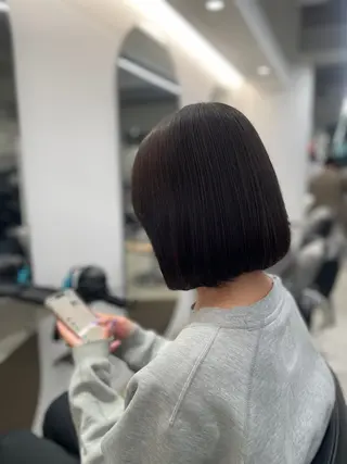 ミディアム 🤍ショートボブ 🤍NANAMI🤍のヘアスタイル