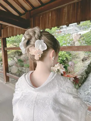 ヘアアレンジ GRANLUSSO 〜グランルッソ駅前店所属・木口 嘉美のヘアスタイル