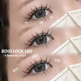 マツエク・マツパ 岩瀬 凜のマツエク・マツパデザイン