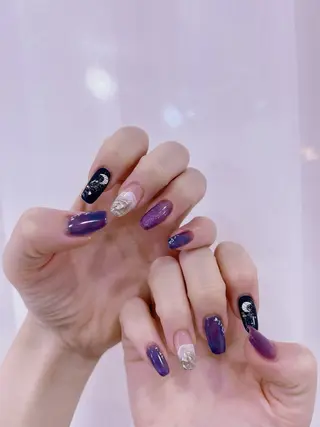 ミディアム B_Mila 水戸   萬城のネイルデザイン