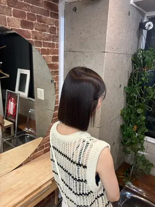 ショート 桂 奈穂のヘアスタイル