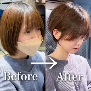 ショート 🫧艶カラー 特化美容師/すず🫧のヘアスタイル