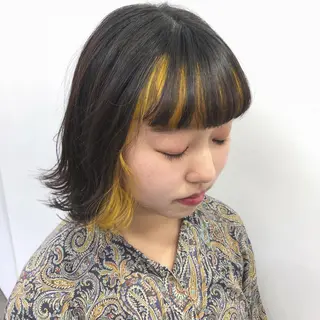 カラー レイヤーカット 古川洋之のヘアスタイル
