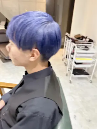 カラー ショート ヘアアレンジ メンズ Days 透明感カラーのヘアスタイル