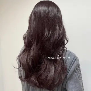 ロング カラー 透明感カラー／ 艶感カラー／RAMUのヘアスタイル