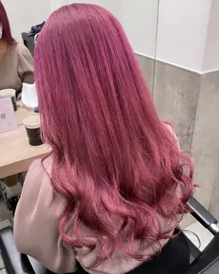 ロング カラー 💗ガーリーヘア🎀 saki💗のヘアスタイル