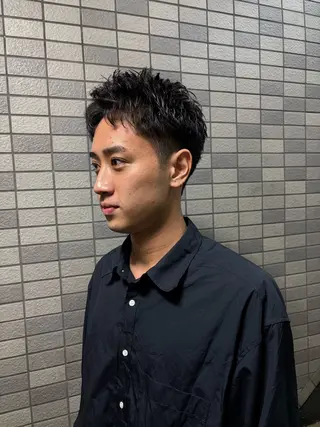 ショート パーマ メンズ charme所属・💈メンズ特化美容師 ✂︎伊藤大輝💈のヘアスタイル