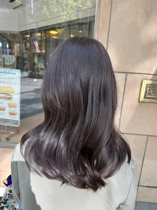 ミディアム カラー O'u所属・SASAKI NOAのヘアスタイル