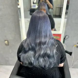 ロング ❤️‍🔥シールエク ＋カラー京❤️‍🔥のヘアスタイル
