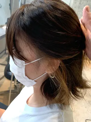 ミディアム カラー 🌈艶髪/髪質改善 新宿itouのヘアスタイル