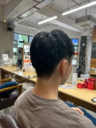 メンズ 上野 心のヘアスタイル